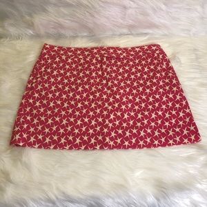 J. Crew Star short skirt size 8